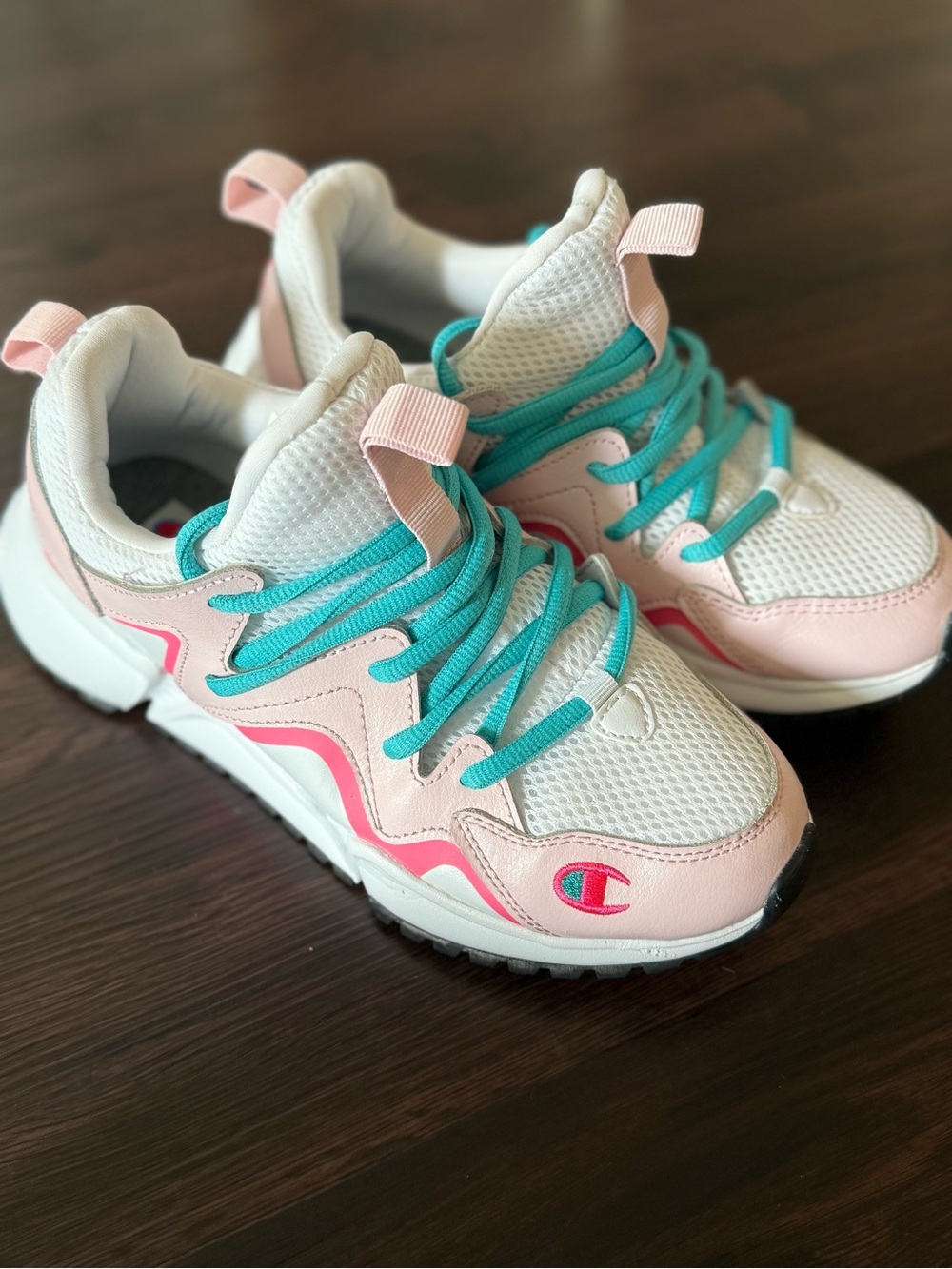 Champion Pink & Teal Women's Athletic Sneakers